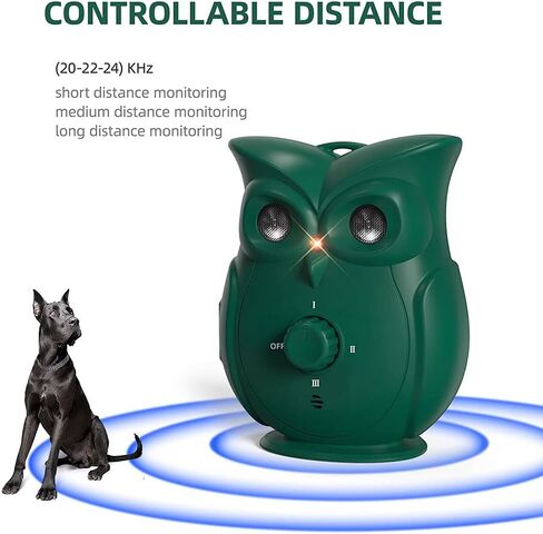 Bark Control Device Ultrasonic Anti Barking Device, 2023 Newest Stop Dog Bark Deterrents with Adjustable Ultrasonic Level Control Sonic Bark Deterrents Up to 50FT Range Safe for Dogs in Kuwait