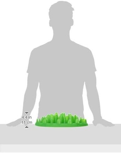 Company of Animals GREEN Slow Interactive Feeder for Dogs, Size Large, Best Fun Slow Feeder Dog Bowl, Anti-Gulp, Gobble Stopper, Mental Stimulation Dog Puzzle, Suitable for Small, Medium & Large Dogs in Saudi Arabia