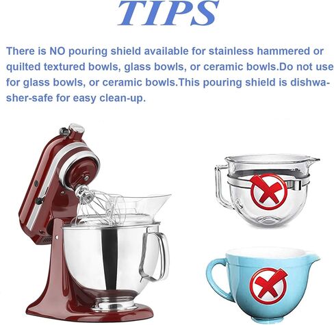 KN1PS(W10616906) درع صب - لمساعدة المطبخ بسعة 4.5 لتر مصقول أو مصقول من الفولاذ المقاوم للصدأ برأس مائلة فقط، يستبدل W11312468، KN1PS، AP6023411، 9709923,3177977 in Kuwait