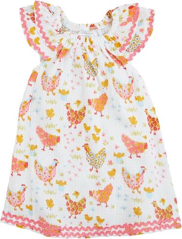 Mud Pie Girls' Mud Pie Baby Girl Chicken Dress; in Saudi Arabia