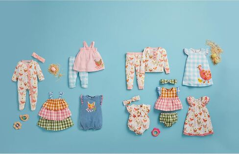 Mud Pie Girls' Mud Pie Baby Girl Chicken Dress; in Saudi Arabia