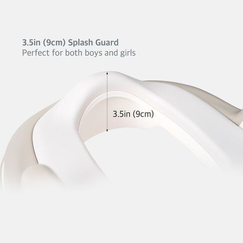 غطاء مقعد المرحاض للأطفال من مومن ليتل، مناسب للأولاد والبنات، مزود بمقابض، تصميم مضاد للانزلاق وواقي من الرذاذ in Kuwait