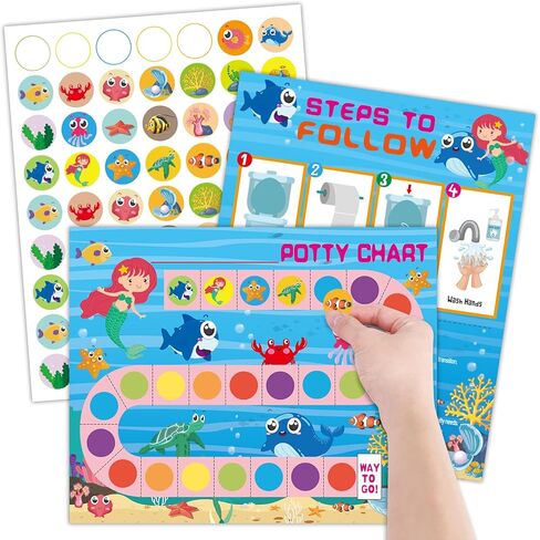 مخطط تدريب النونية للأطفال الصغار من SICOHOME - 10 قطع + 8 قطع من ملصقات النونية للتدريب على النونية مخطط مرضي للفتيات مخطط النونية للأطفال الصغار مخطط ملصقات النونية لمكافآت الأطفال الصغار - شاحنة in Kuwait