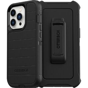 OtterBox Defender Series Screenless Edition Case for iPhone 13 Pro (Only) - Holster Clip Included - Microbial Defense Protection - Retail Packaging - Black