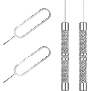 35PCS SIM Card Removal Opening Tool with 30PCS Mini SIM Card Pin Tool Tray Eject Pins & 5PCS Sim Card Tray Removal Tool for All Phone Smartphone Watchchain Link Remover Ejector Opener