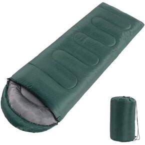 Wind Tour 3 Season Lightweight Waterproof Sleeping Bag Indoor & Outdoor Spliceable Single Sleeping bag 1.35kg with left and right zippers for Hiking Backpacking Camping Traveling