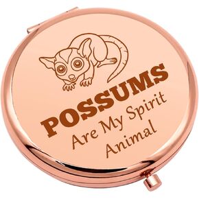 Llama Gifts for Women Animal Lovers Gifts for Girls Compact Makeup Mirror for Sister Bestie BFF Inspirational Gifts for Her Encouragement Gifts Folding Makeup Mirror Christmas Birthday Gifts