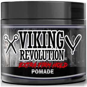 Viking Revolution Extreme Hold Pomade for Men – Style & Finish Your Hair (3 Pack)