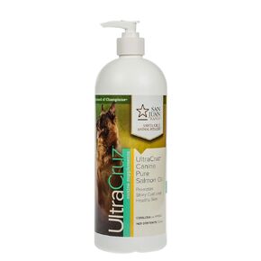 UltraCruz Canine Pure Salmon Oil Supplement for Dogs, 32 oz,sc-395127