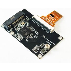 بطاقة محول Sintech M.2 (NGFF) SATA SSD إلى 40Pin ZIF CE، متوافقة مع iPod Classic iPod Video 5th 5.5th 6th 6.5th 7th 7.5th TF محول بطاقة استبدال MK8022GAA MK1634GAL MK1231GAL in Kuwait