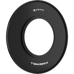 Freewell Adapter Ring 55mm Compatible only with Eiger Matte Box Filter System (Not Compatile with Freewell V2, K2 System)