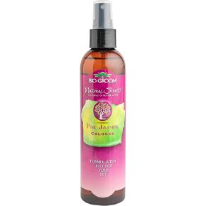 Bio-groom Pink Jasmine Dog Cologne - Deodorizing Spray, Dog Bathing Supplies, Puppy Wash, Cat & Dog Grooming Supplies, Cruelty-Free, Made in USA, Dog Perfume - 8 fl oz 1-Pack