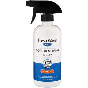 Fresh Wave Citrus Odor Removing Pet Spray, 16 Fl. Oz. | Pet Odor Eliminator | Safer Odor Relief | Natural Plant-Based Odor Eliminator | Odor Absorbers for Home