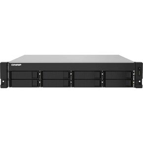 QNAP TS-832PXU-RP-4G 8 Bay High-Speed SMB Rackmount NAS with Two 10GbE and 2.5GbE Ports, Redundant PSU (TS-832PXU-RP-4G-US)