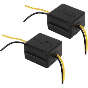 Car Power Filter 12V Interference Proof Noises Reduction Stereo Power Supply Filter For Equalizers Amplifiers