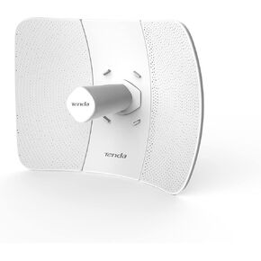 Tenda 2.4GHz N300 Long Range Smart Manage Outdoor CPE (O3) | 12dBi,5km+ | Point to Point Wireless Bridge | Fast Ethernet PoE Ports | AP/Station/WISP/P2MP/Repeater/Router | 6KV Lightning Protection