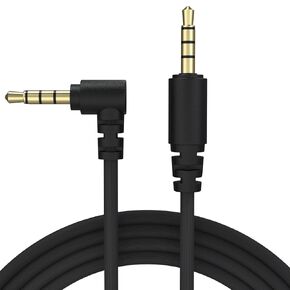 Replacement 3.5mm Audio Aux Cable Cord Compatible with Razer BlackShark V2 Pro Wireless/Barracuda X/Nari Ultimate Wireless 7.1 Surround Sound Gaming Headset 5FT