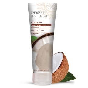 Desert Essence Spicy Vanilla Chai Hand & Body Lotion - 8 Fl Ounce - Uplifting - Smoothes & Softens Skin - No Greasy Residue - Aloe Vera - Shea Butter - Vitamin E