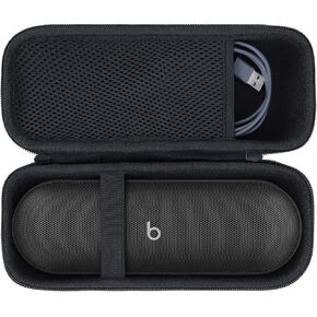 Storage Case Compatible with Beats Pill - Wireless Bluetooth Speaker (Matte Black Case)