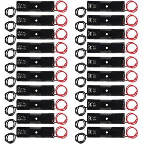 20pcs 18650 Battery Holder Single 18650 Battery Holder 1x 3.7V 18650 Battery Case 18650 Battery Holder with Wires
