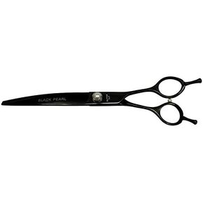 Geib Black Pearl Even Handle Shear Curved, 8.5"