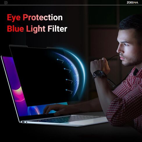ZOEGAA Laptop Privacy Screen 16 inch,Magnetic Privacy Screen 16 inch for 16:10,Factory has been Focusing on the Research and Production and owns many international Patents such as Filtration Membranes in Kuwait
