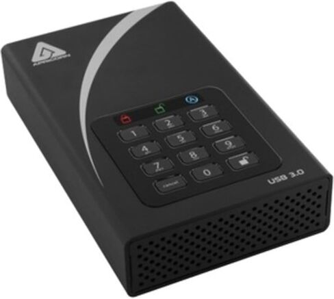 Apricorn 2TB Aegis Padlock DT 256-Bit Encrypted USB 3.0 Hard Drive (ADT-3PL256-2000) in Saudi Arabia