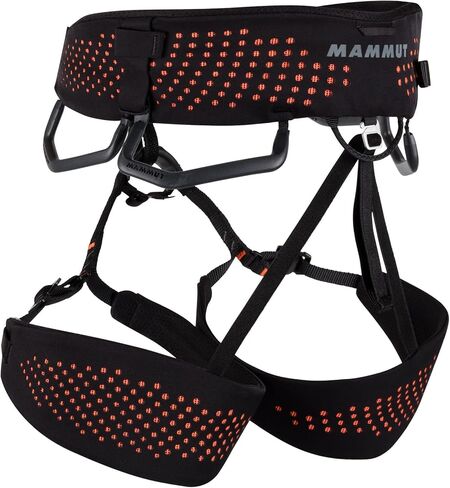 Mammut Comfort Fast Adjust Climbing Harness - Men's Black/Safety Orange Large in Kuwait
