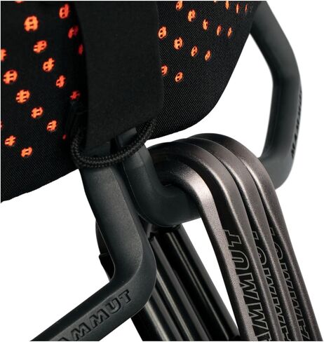 Mammut Comfort Fast Adjust Climbing Harness - Men's Black/Safety Orange Large in Kuwait