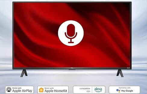 تلفزيون TCL 32 بوصة فئة FHD LED Smart Roku + حامل على الحائط يعمل مع Siri Alexa وHey Google (متجدد) in Saudi Arabia