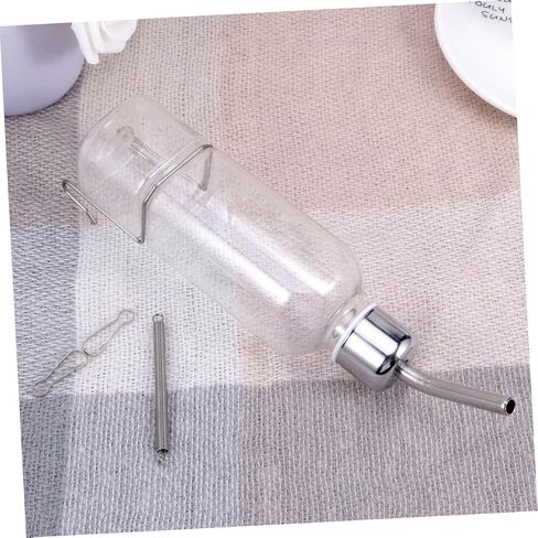 FRCOLOR Kennel Water Dispenser Hamster Water Dispenser Small Dog Crate Dog Water Bottle Bird Cage Pet Water Dispenser Water Kennel Water Bowl for Small Pet in Saudi Arabia