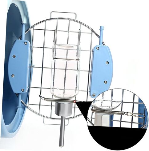FRCOLOR Kennel Water Dispenser Hamster Water Dispenser Small Dog Crate Dog Water Bottle Bird Cage Pet Water Dispenser Water Kennel Water Bowl for Small Pet in Saudi Arabia
