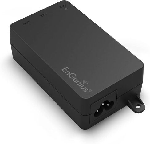 EnGenius Technologies 802.3at/af Gigabit PoE+ Injector Features up to 30 Watts of Output Power for Distances up to 100M, Plug-n-Play, Auto Detects Power (EPA5006GAT) in Saudi Arabia