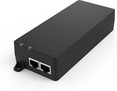 EnGenius Technologies 802.3at/af Gigabit PoE+ Injector Features up to 30 Watts of Output Power for Distances up to 100M, Plug-n-Play, Auto Detects Power (EPA5006GAT) in Saudi Arabia