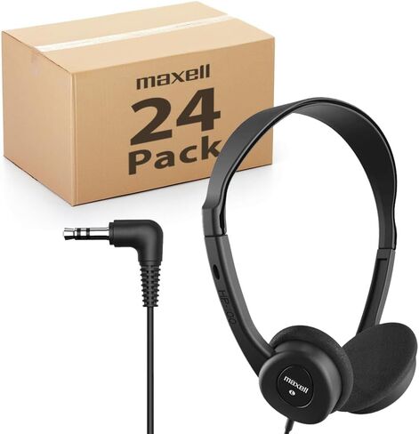 Maxell 190319 Stereo Headphone, Black (Packaging May Vary) in Saudi Arabia