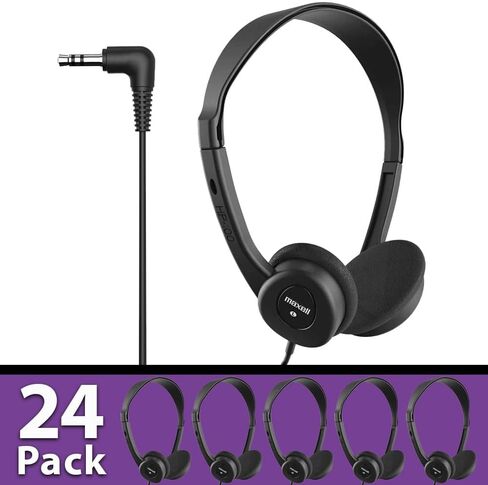 Maxell 190319 Stereo Headphone, Black (Packaging May Vary) in Saudi Arabia