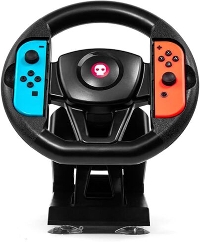 Numskull Nintendo Switch Joy-Con Steering Wheel Table Attachment, Switch Racing Wheel Accessory,Black in Saudi Arabia