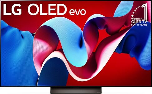 LG 42-Inch Class OLED evo C4 Series Smart TV 4K Processor Flat Screen with Magic Remote AI-Powered with Alexa Built-in (OLED42C4PUA, 2024) (Renewed) in Saudi Arabia