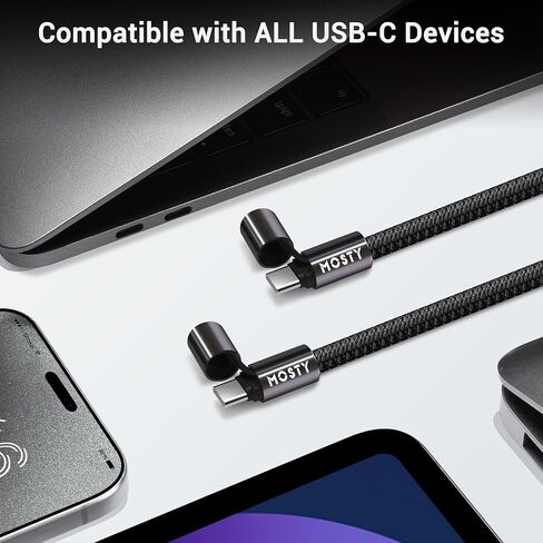 MOSTY Phone Lanyard Crossbody Built-in USB C to USB C Cable,iPhone Charging Lanyard,iPhone Lanyard Anti Theft for iPhone 15 in Saudi Arabia