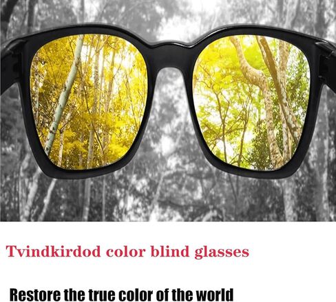 Color Blind Glasses for Red-Green Blindness,olor Blind Corrective Glasses - Used for Indoor and Outdoor Color Vision Abnormalities(TD-030) in Saudi Arabia