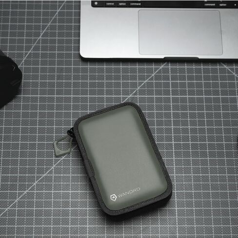 WANDRD Memory Card Case - Durable SD, Micro SD Card Holder for Creators | Camera Accessories & Electronics Organizer for Travel (Yuma Tan) in Kuwait