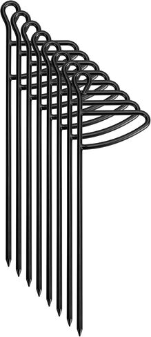 RunNico 8 Pcs Hunting Blind Stakes, Metal Ground Blind Anchor, Heavy-Duty Tent Stakes Pegs for Outdoor Easier Hunting Camping Tent and Tarps Installation in Saudi Arabia