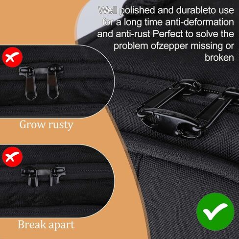 Dimeho 9PCS Double Small Carabiner Clips Zipper Clip Theft Deterrent Replacement Small Snap Hook Zipper Clip for Backpacks Traveling Camping Outdoor Sports(Black/Silver/Gold in Saudi Arabia