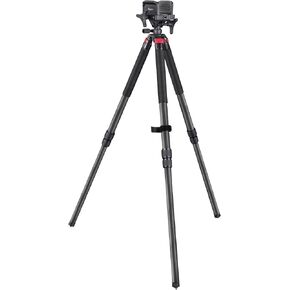 Carbon Fiber Tripod Shooting Rest with Sturdy Frame, Lightweight, Provides Shooting Stability, Adjustable Legs, Shooting Tripod, and Hands-Free Operation for Hunting, Shooting, and Outdoors