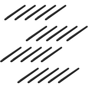 20-Pack Universal Replacement Standard Pen Nibs Replacement for Intuos CTL-4100 / 4100WL ; CTL-6100 / 6100WL(Black)