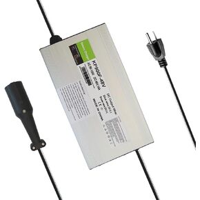 48 Volt 15 Amp for Club Car Golf Cart Battery Charger w/ 3 Pin Round Plug