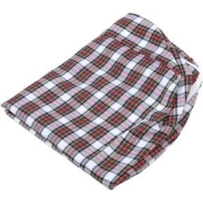 Midlee Christmas Plaid Dog Bed Cover (Large)