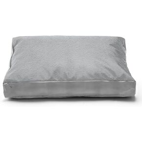 Replacement Dog Bed Cover,Heavy Duty Waterproof Removable 36" L x 27" W x 4" H Reusable Dog Bed Covers with Zipper-Cover Only