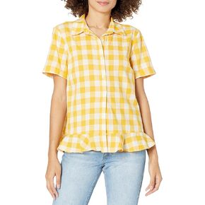Jessica Simpson Women's Nellie 2-Way Button Up Front Shirt