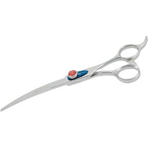 Kenchii Five Star Offset Handle Scissors (7.0" Curved)
